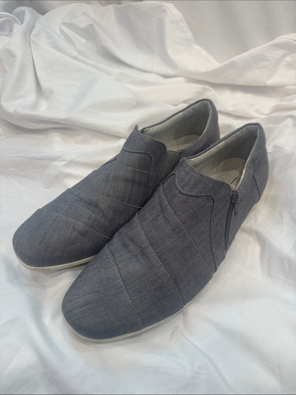 Call It Spring Men's Casual Slip-On Loafers in Gray, Size 12